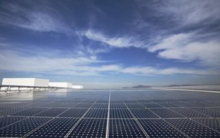 Evergreen Solar array