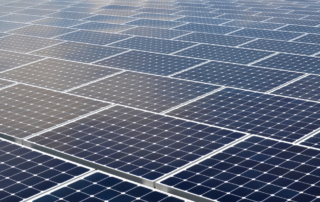 Photo shows all solar panels