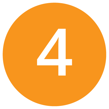 Step 4 icon of Home & Energy Solutions of Florida' solar installation process for reliable solar energy systems in Florida